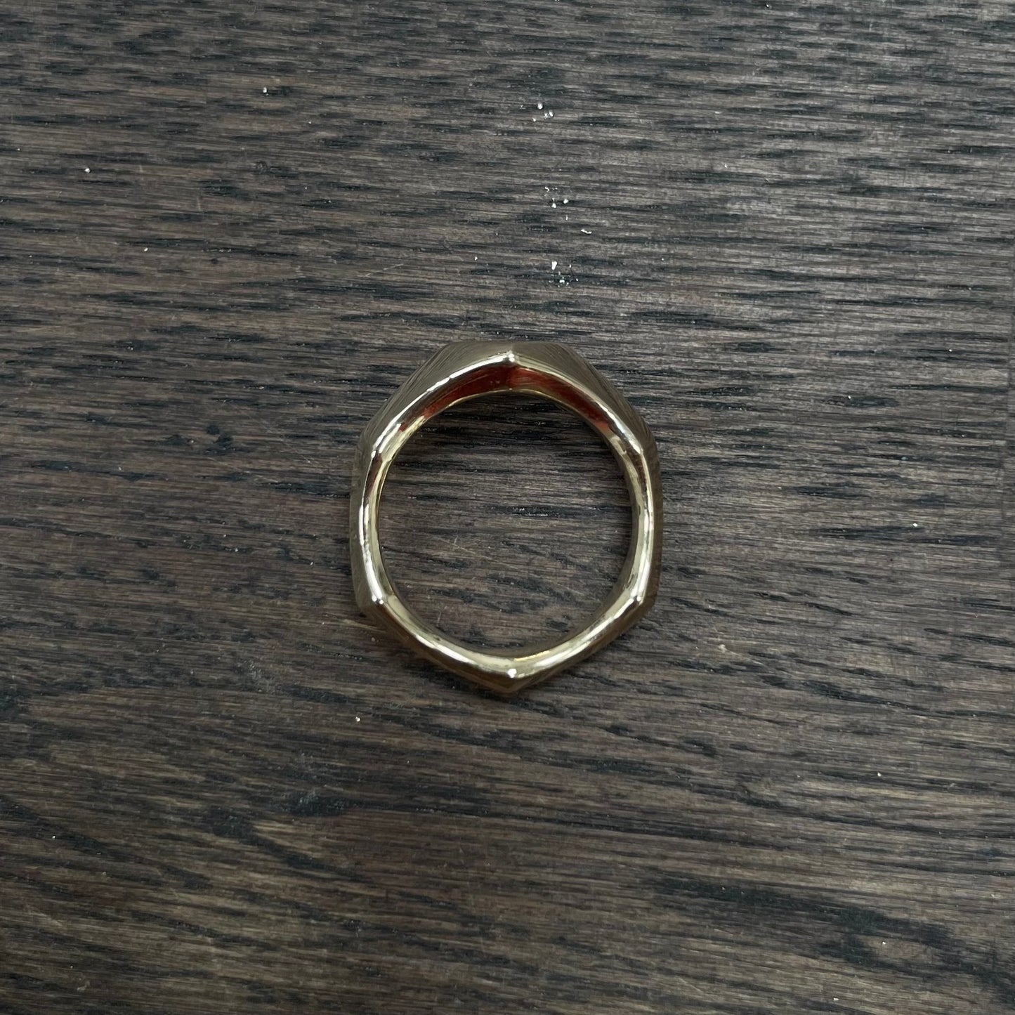 gold enamel voider ring