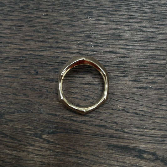 gold enamel voider ring