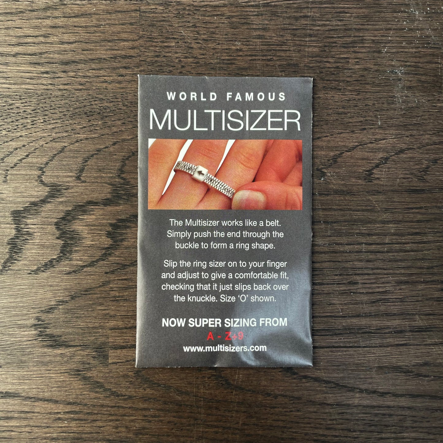ring sizer