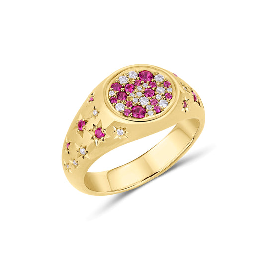 Gold Constellation Signet